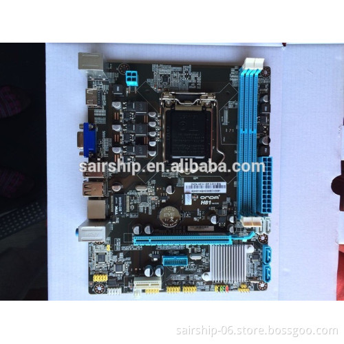 motherboard H81/LGA 1150/High Performance Support 2xDDR3/ China OEM motherboard manufacturer